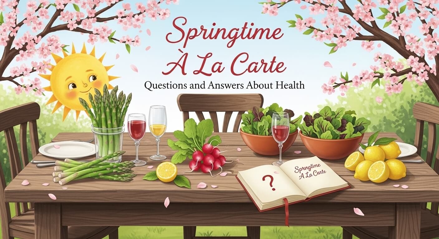 Springtime A La Carte Questions and Answers About Health
