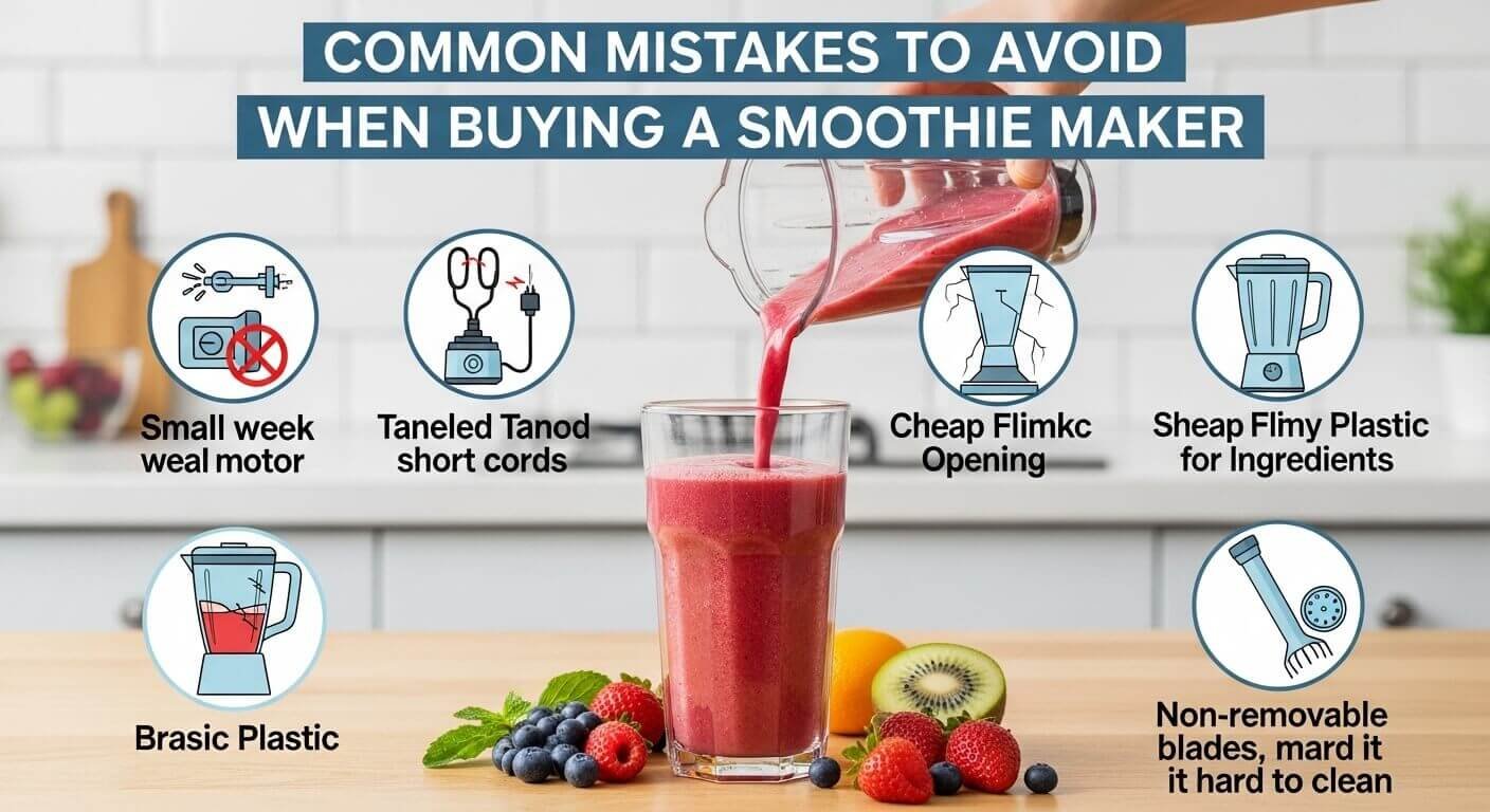 Common Mistakes to Avoid When Buying a Smoothie Maker