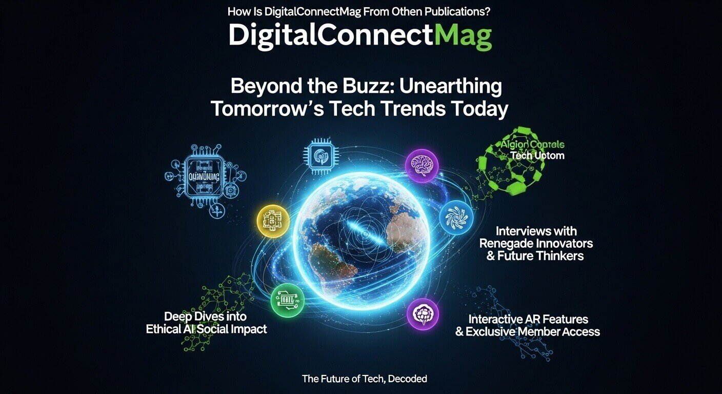 How Is digitalconnectmag Different From Other Tech Publications