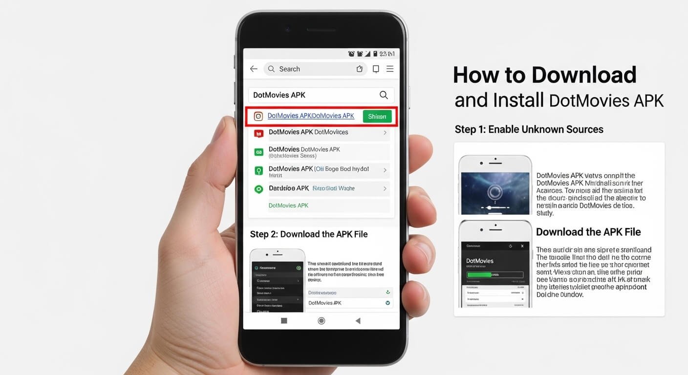 How to Download and Install DotMovies APK on Android