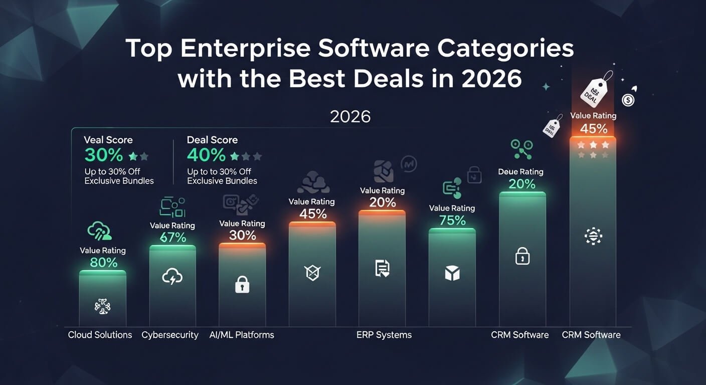 Top Enterprise Software Categories with the Best Deals in 2026