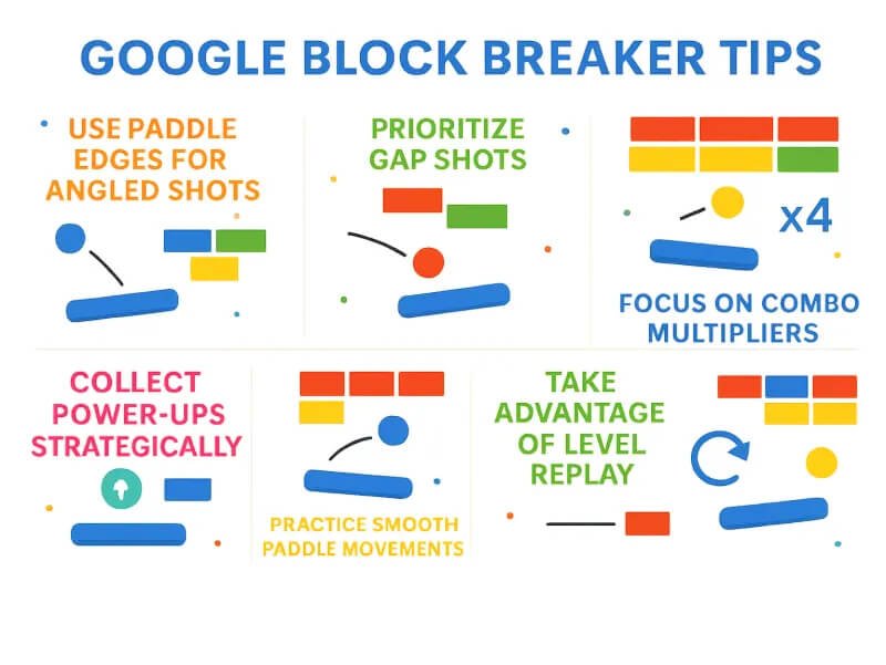 Tips and Tricks to Master Google Block Breaker