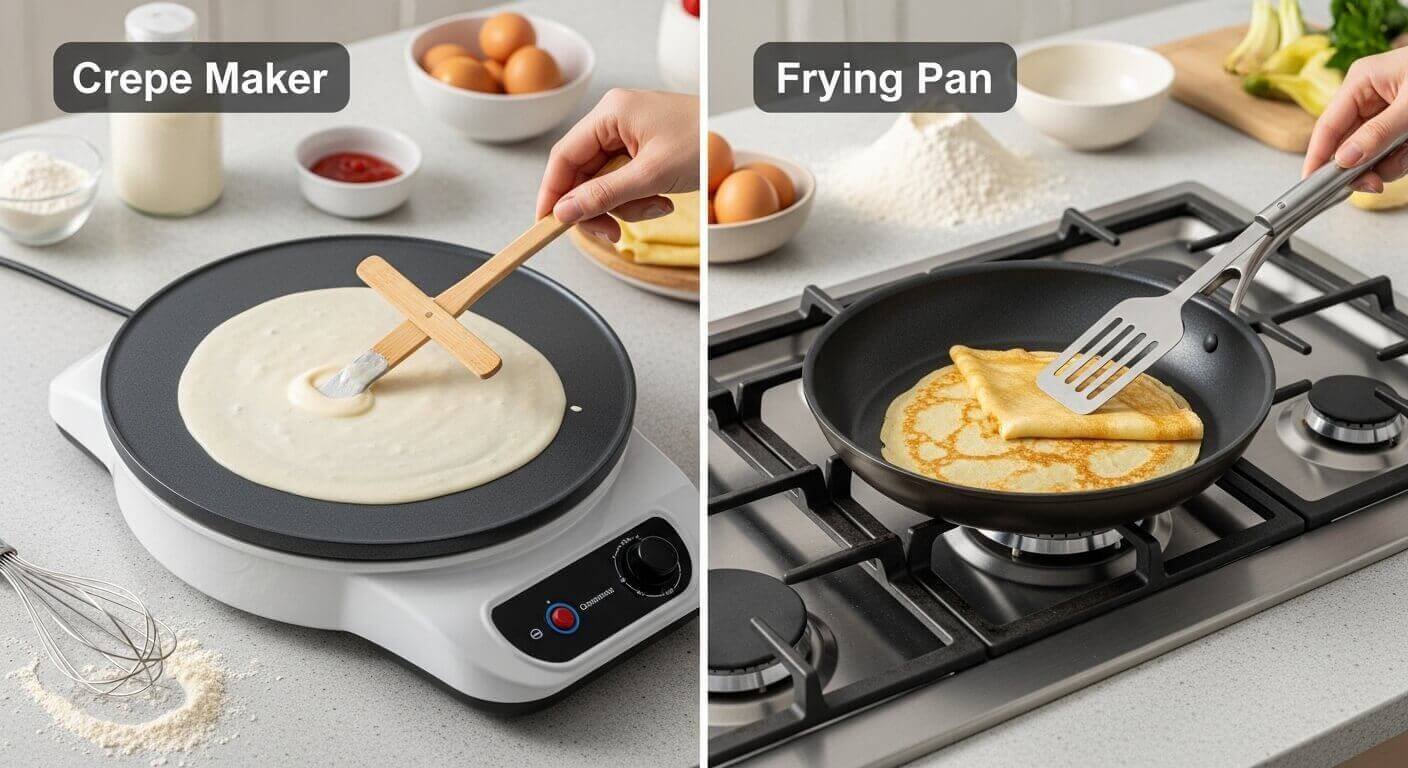 Crepe Maker vs Pan Which Is Better