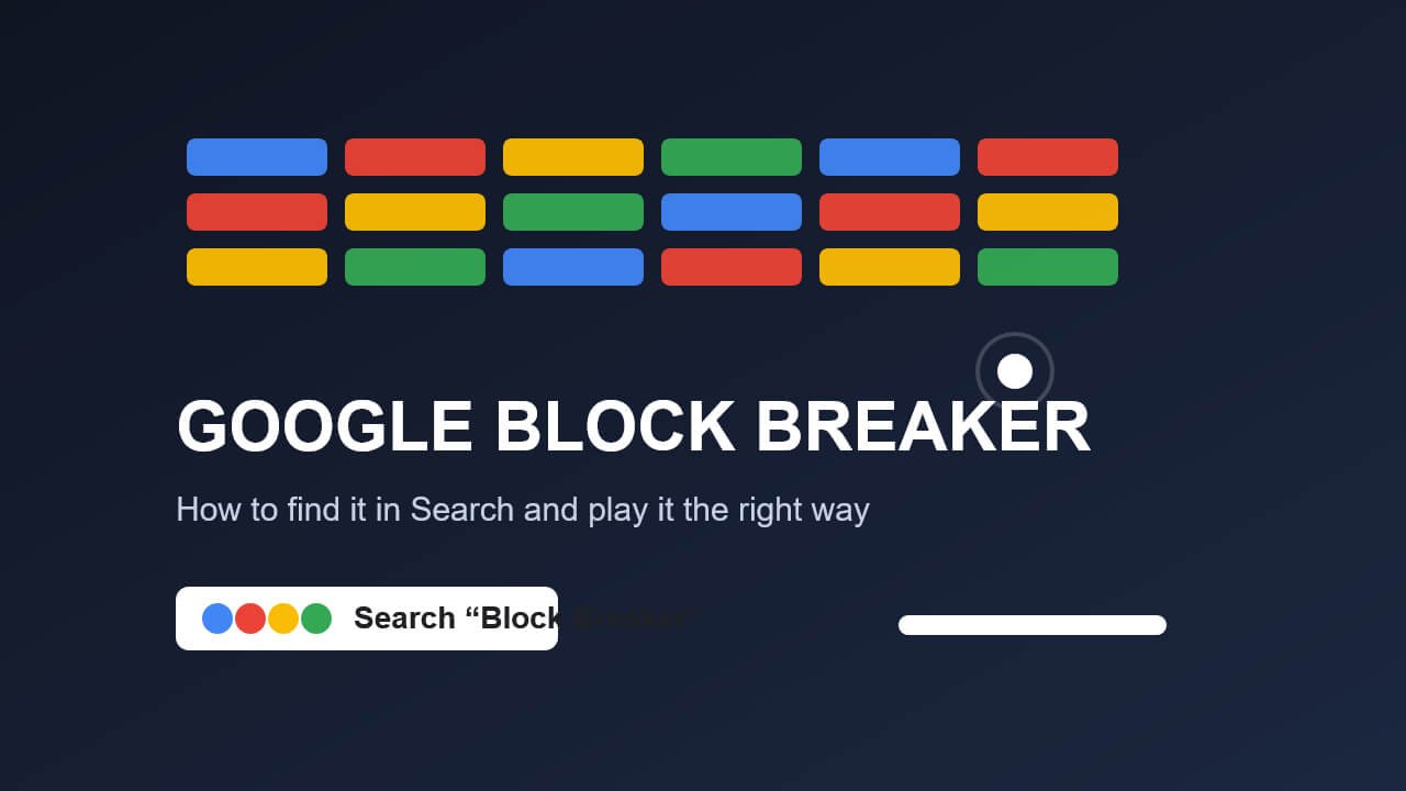 What is Google Block Breaker?