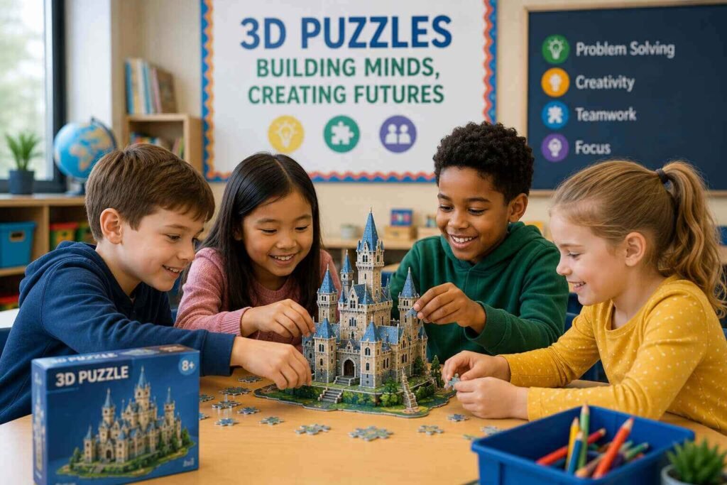 Childrens 3D Puzzles in Schools and Classrooms