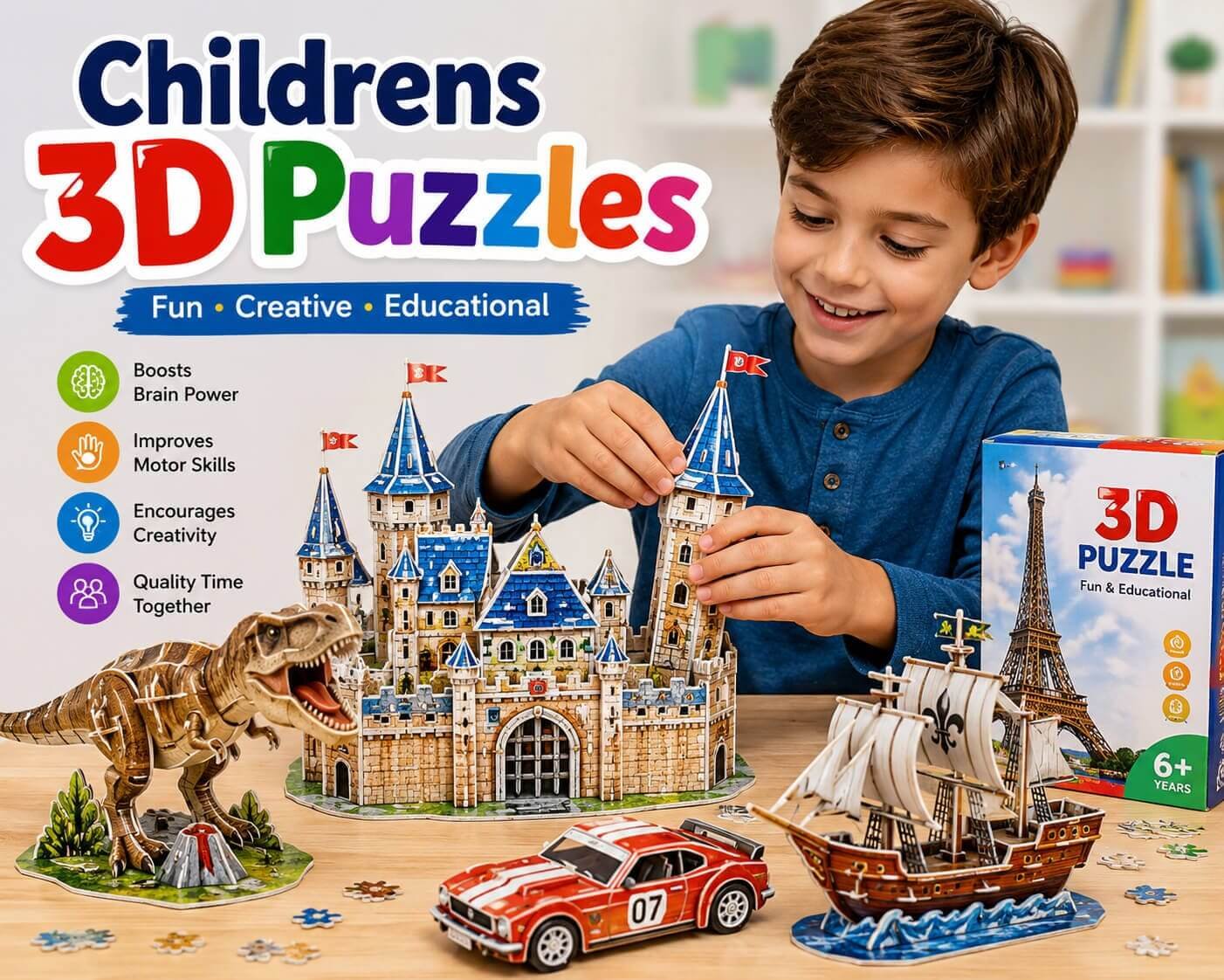 Childrens 3D Puzzles