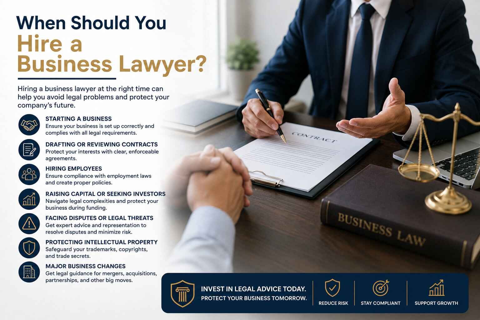 When Should You Hire a Business Lawyer?