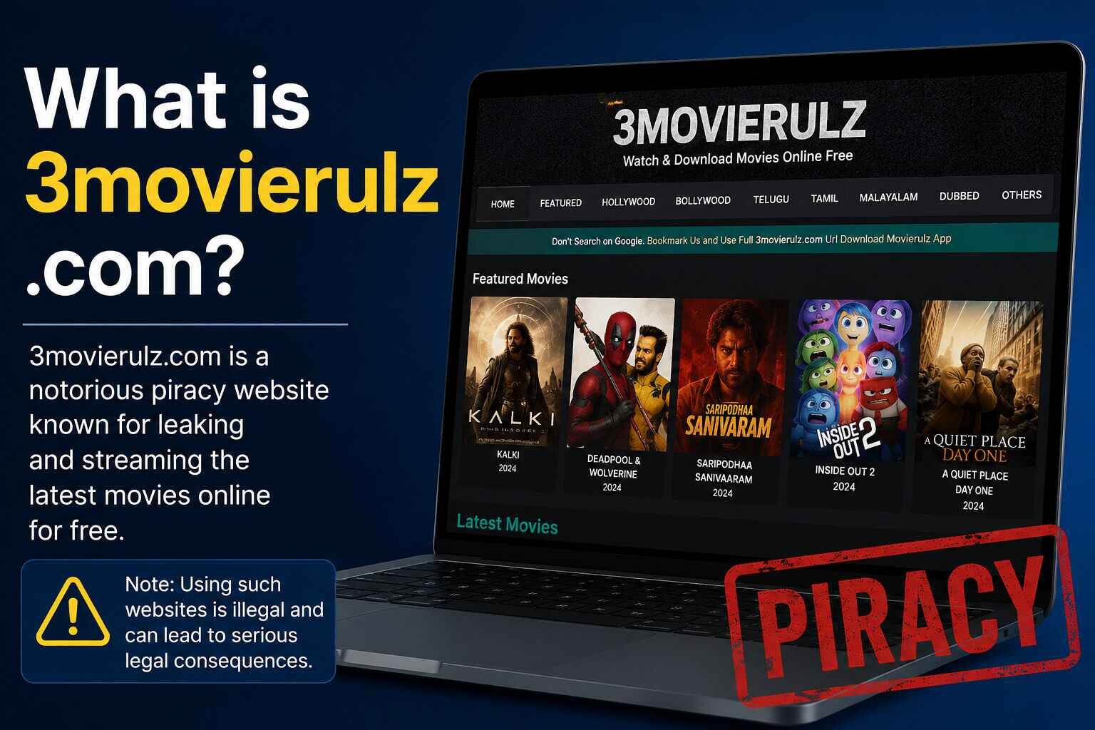 What Is 3movierulz Com?