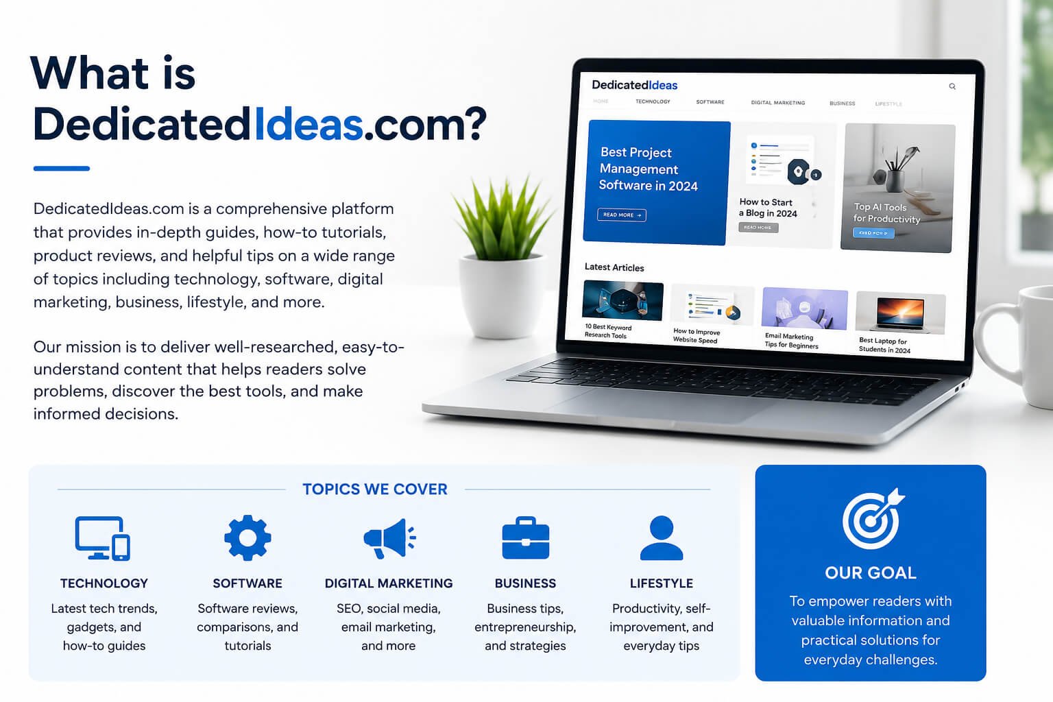 What is DedicatedIdeas.com?