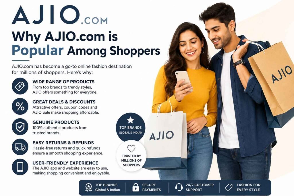 Why AJIO Com is Popular Among Shoppers