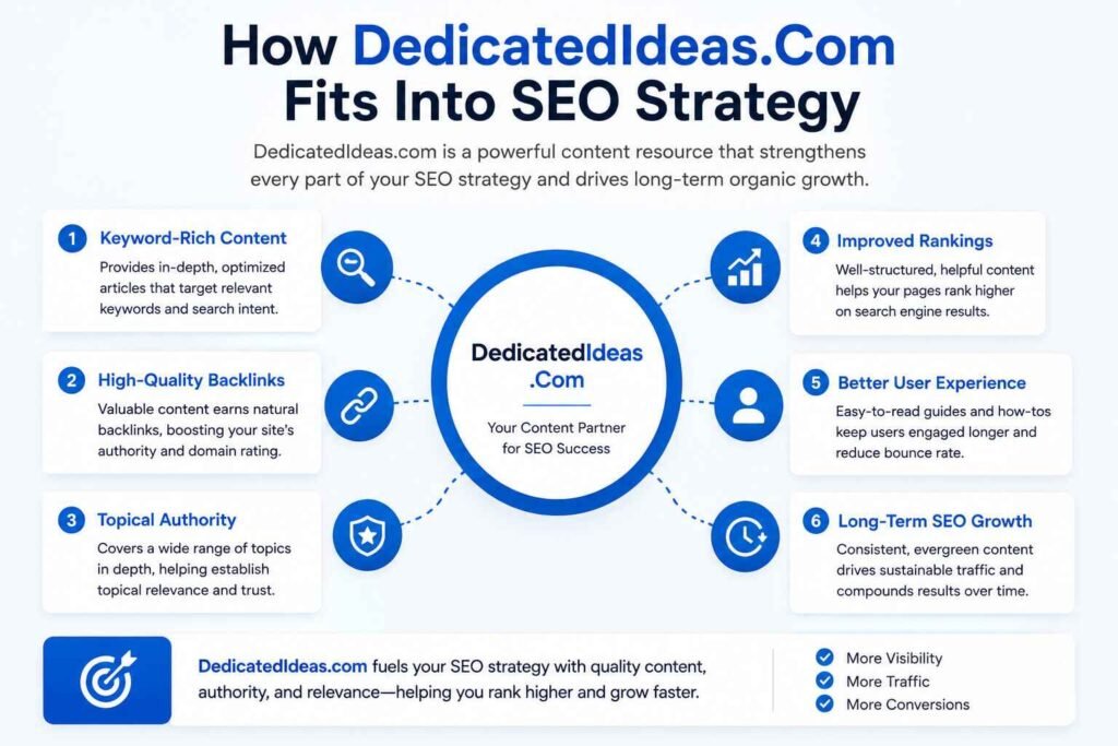 How DedicatedIdeas Com Fits Into SEO Strategy