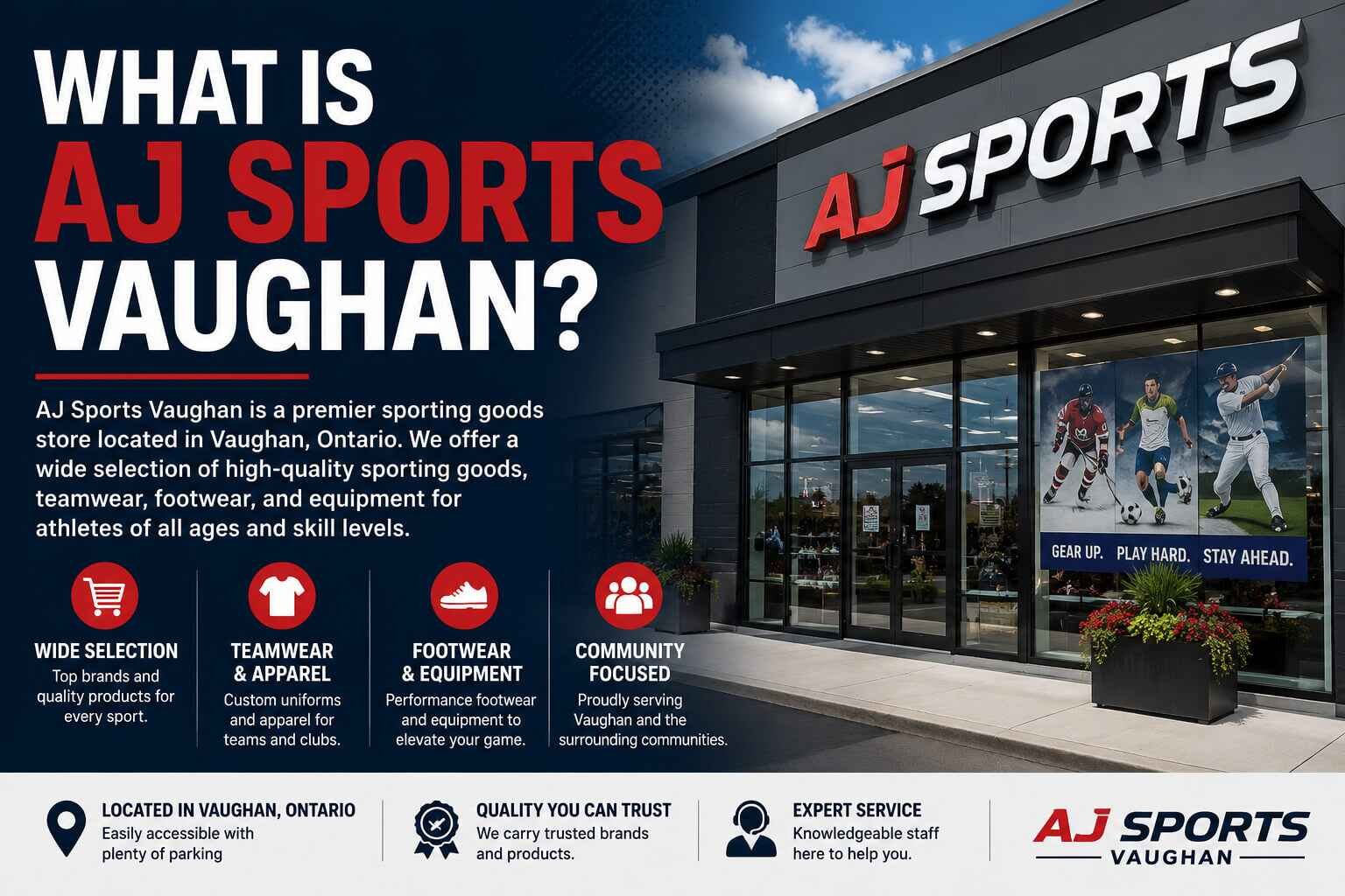 What Is AJ Sports Vaughan?