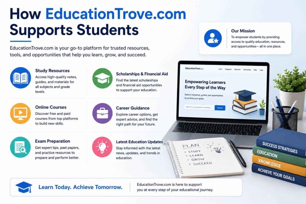 How EducationTrove Com Supports Students
