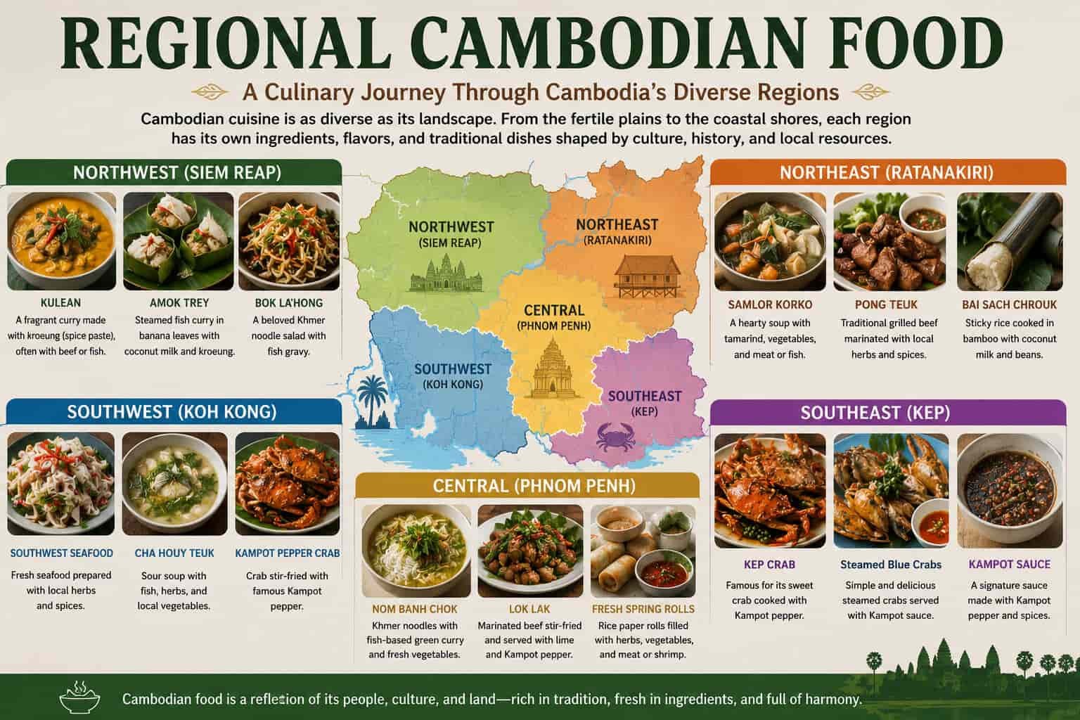 Regional Cambodian Food