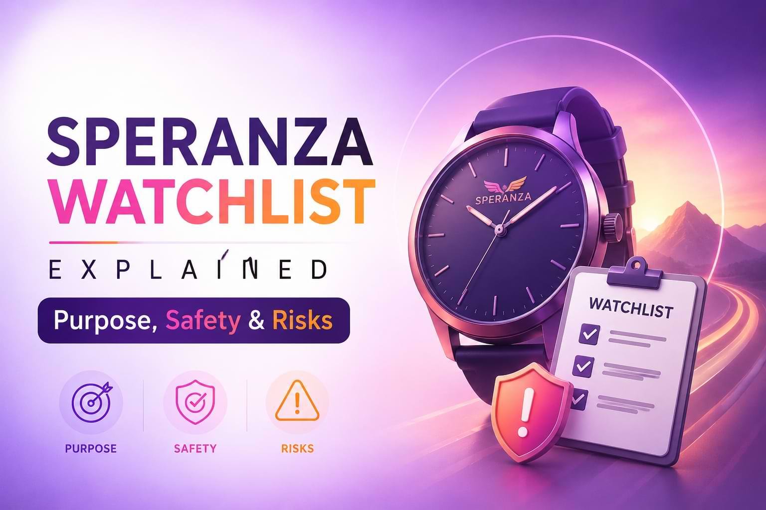 Speranza Watchlist Explained: Purpose, Safety & Risks