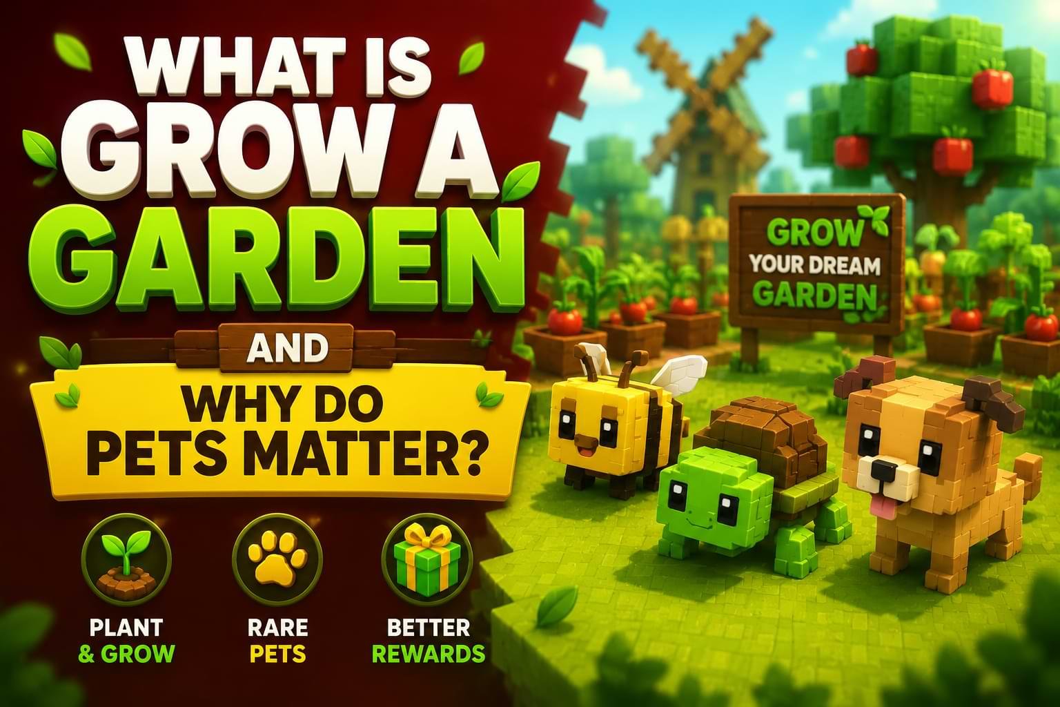 What Is Grow a Garden and Why Do Pets Matter?