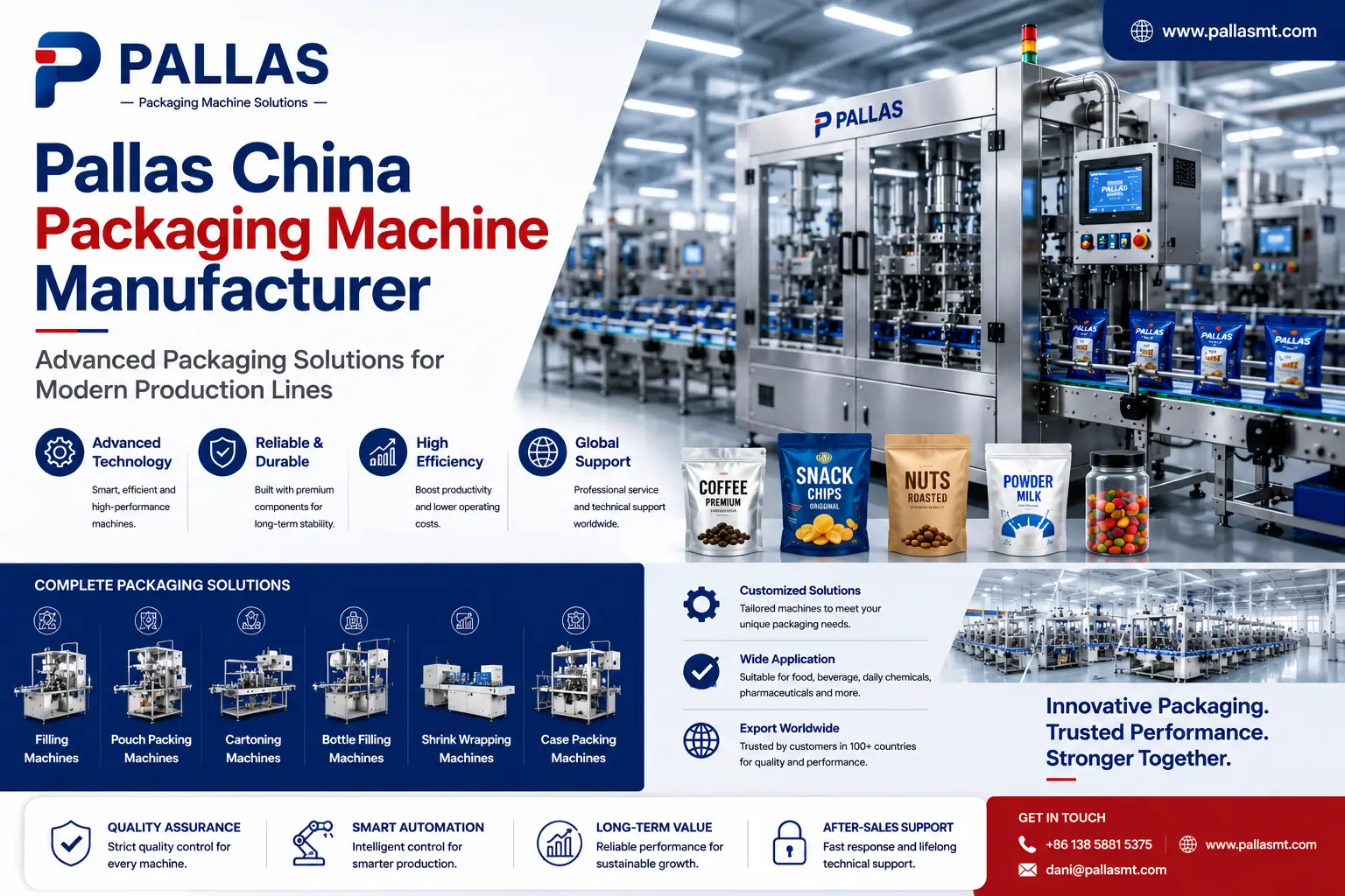 Pallas China Packaging Machine Manufacturer: Advanced Packaging Solutions for Modern Production Lines