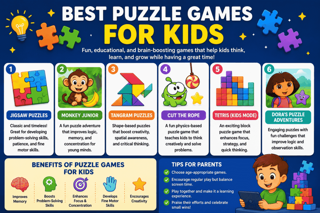 Best Puzzle Games for Kids