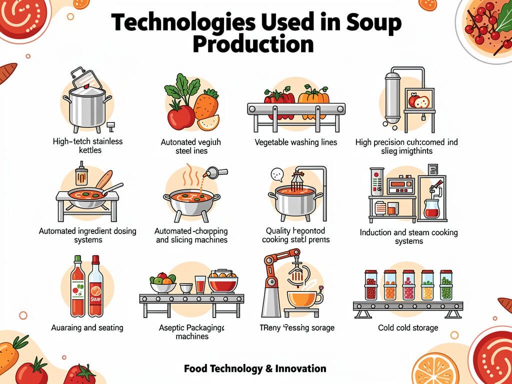 Technologies Used in Soup Production