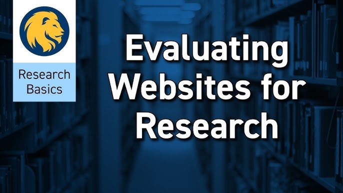 Best Practices for Evaluating Websites
