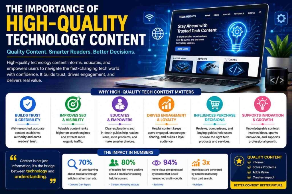 The Importance of High-Quality Technology Content