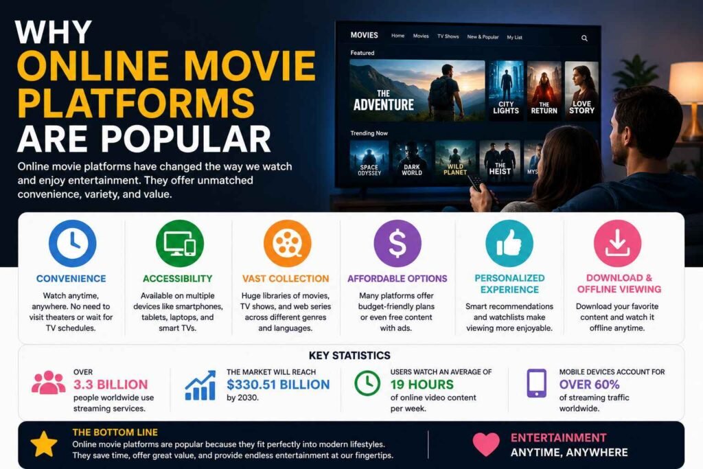 Why Online Movie Platforms Are Popular