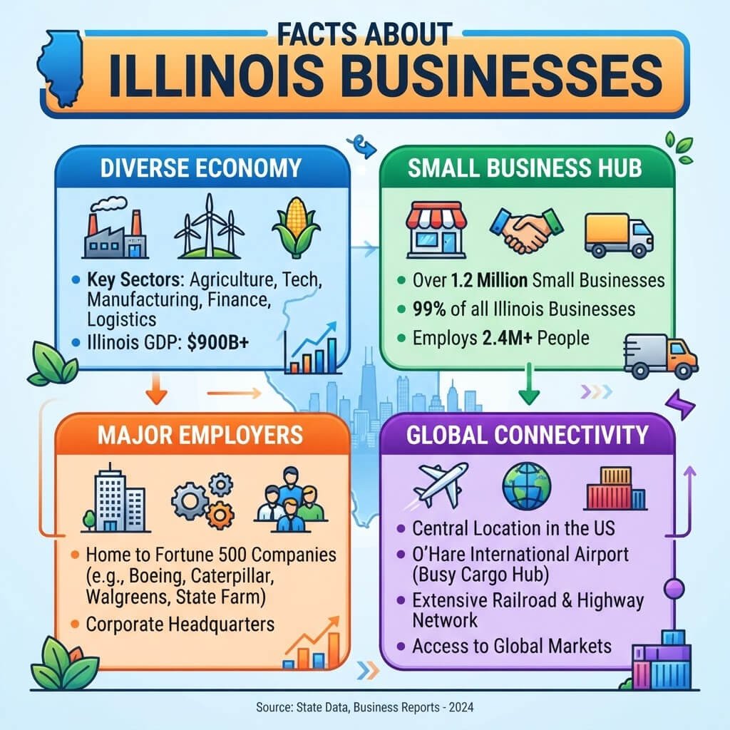 Facts About Illinois Businesses
